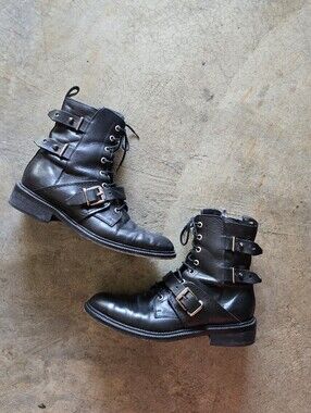 Barbara Bui Motorcycle Boots 40